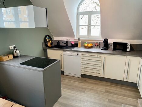 Vollständig ausgestattete Küche inkl Geschirrspüler