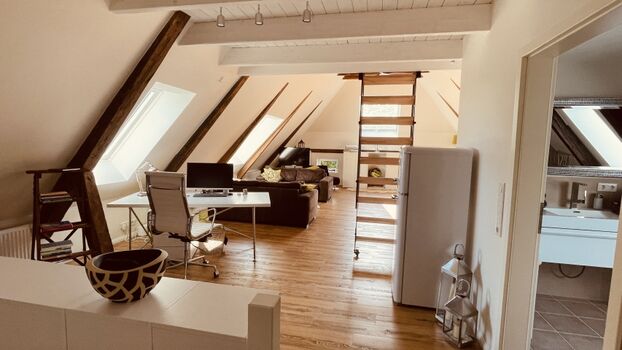 Eintritt in die Wohnetage