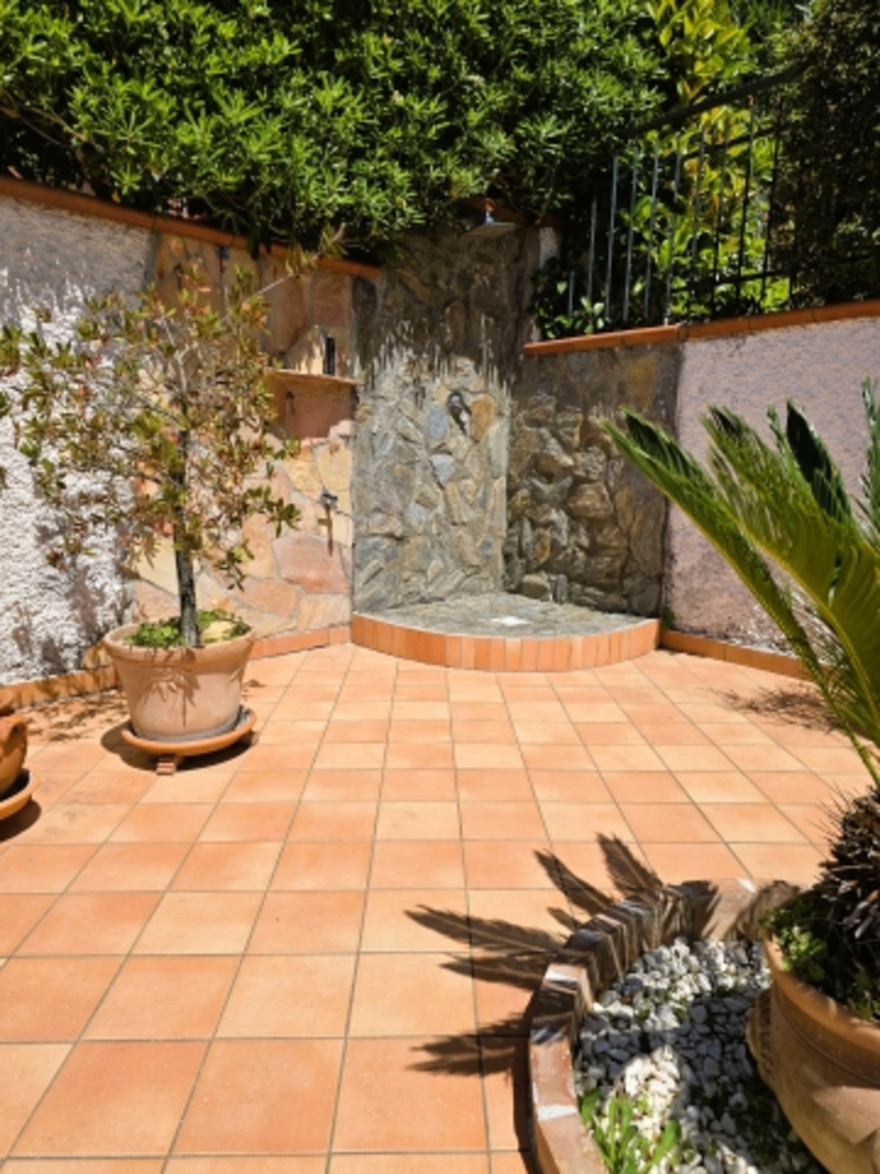 Terrasse / Aussendusche
