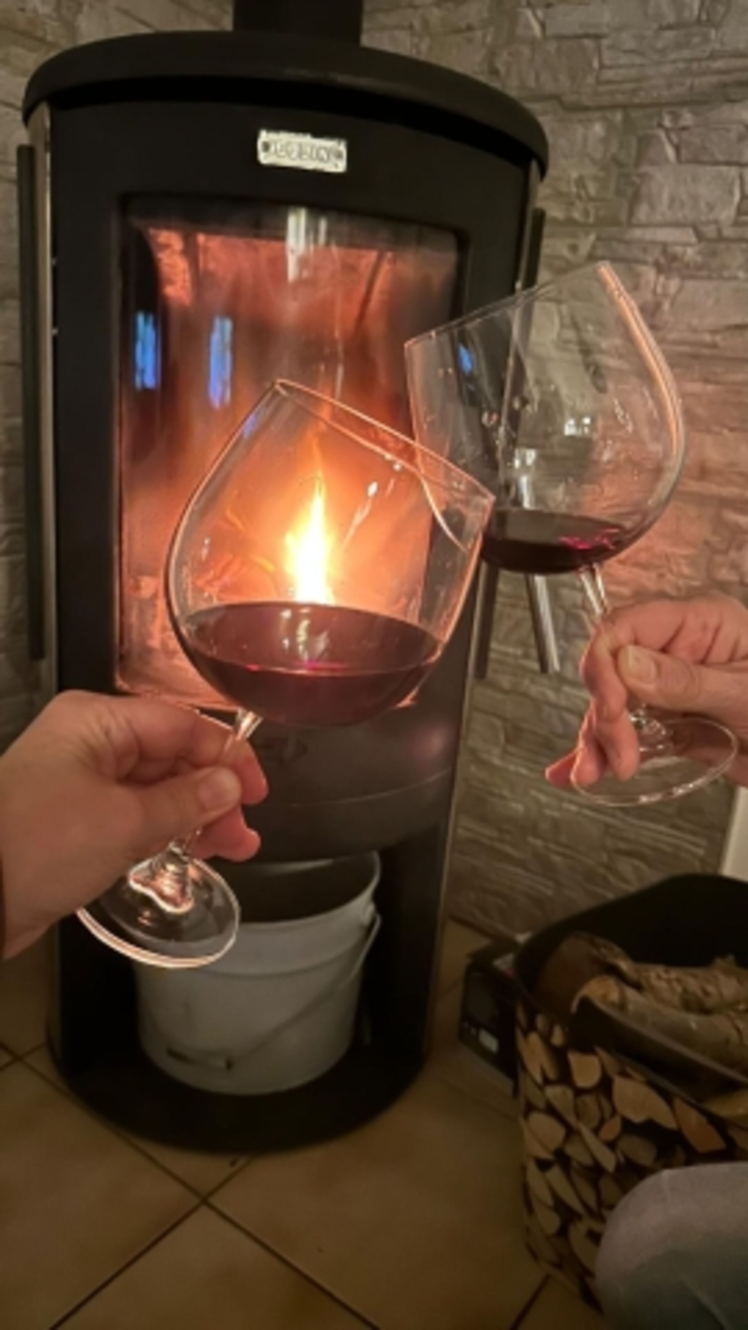 ...und im Herbst oder Winter gemütlich vor dem Kamin