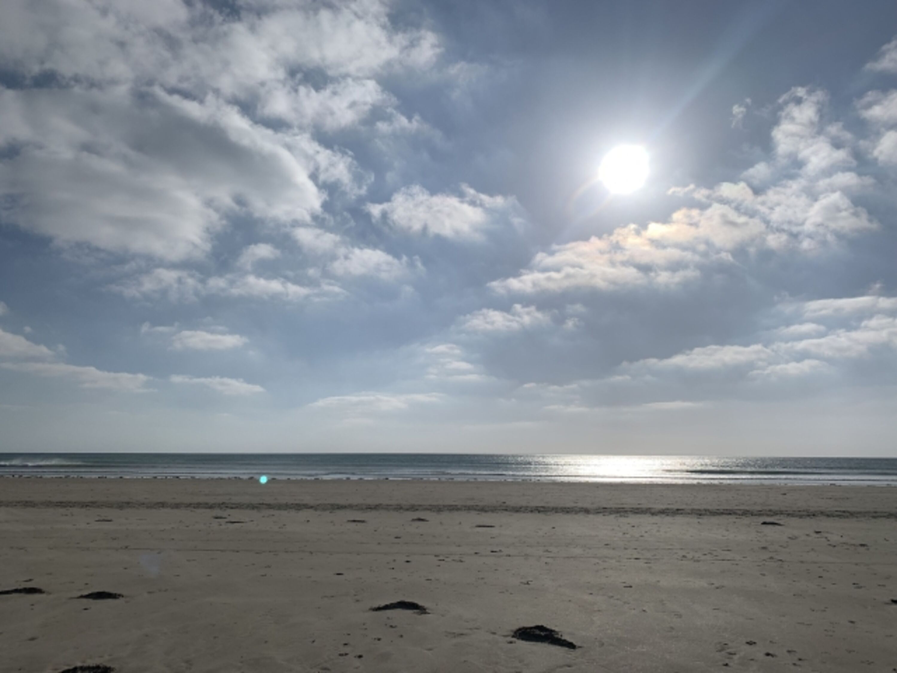 Strand wohin das Auge schaut
