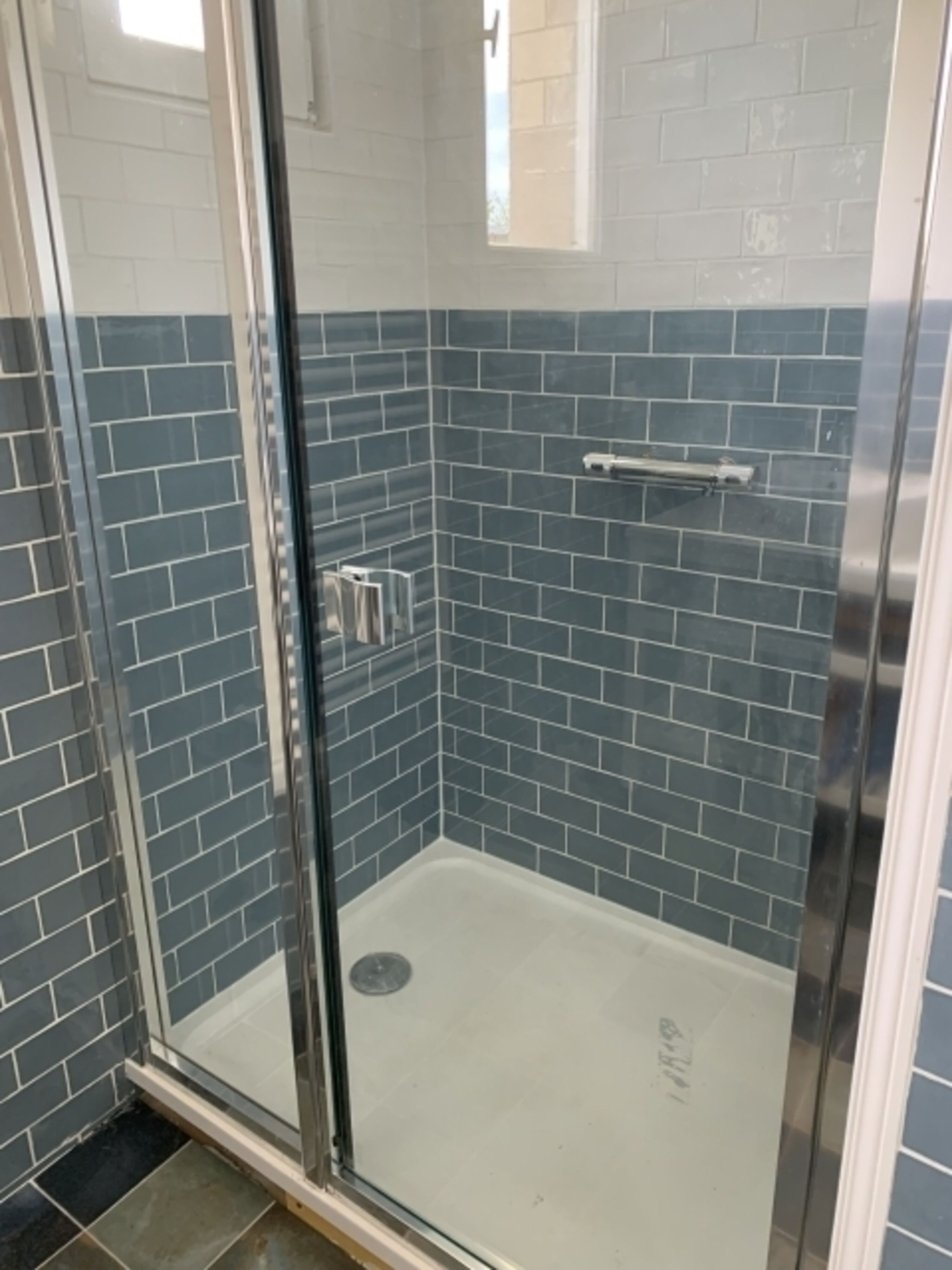 Große Dusche 