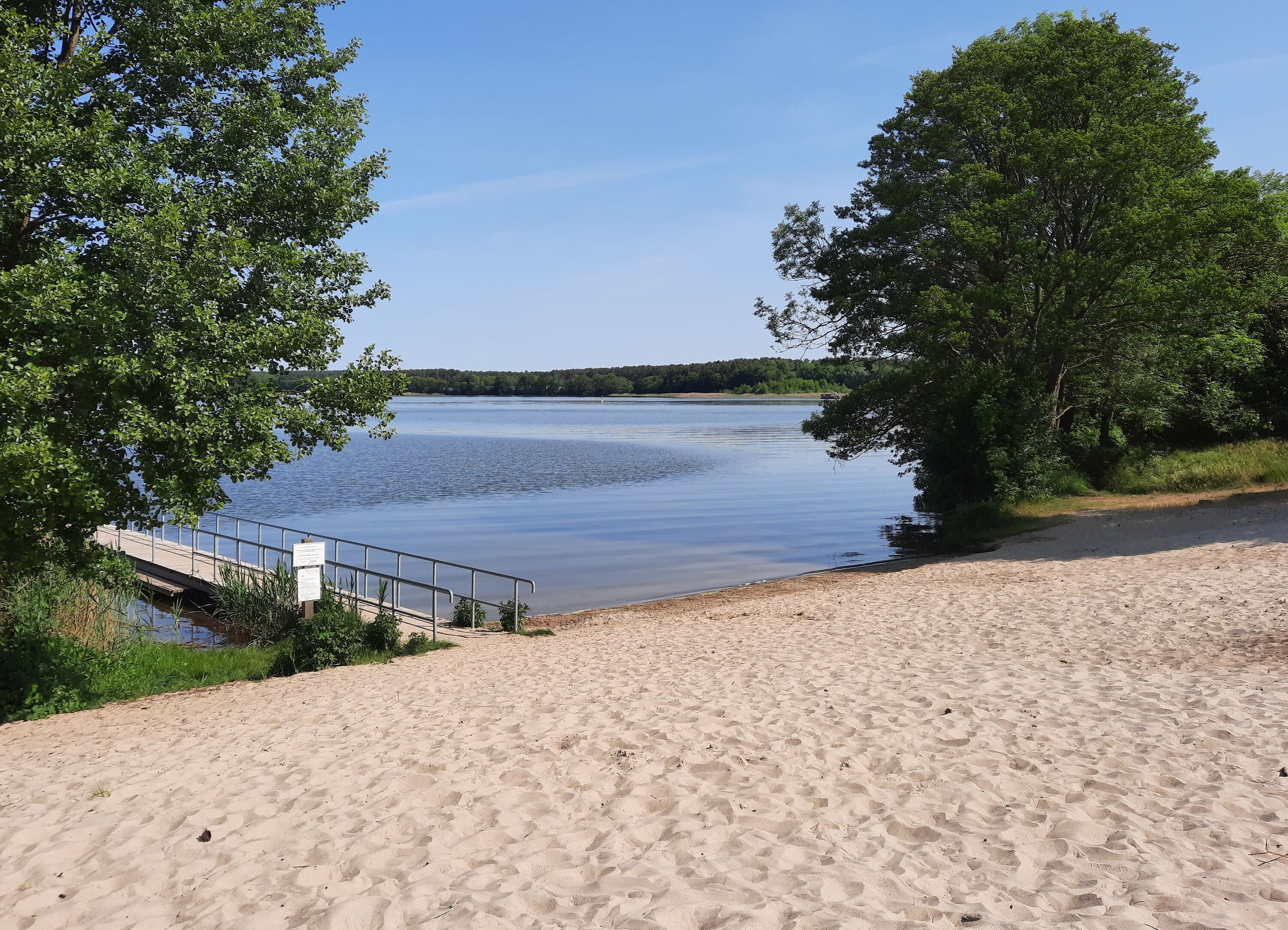 Sandstrand Vilzsee
