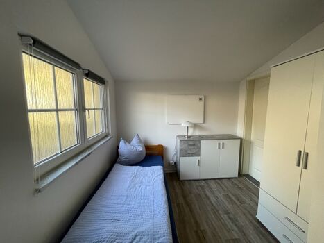 Schlafzimmer mit Einzelbett