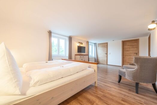 Schlafzimmer in der Fümf