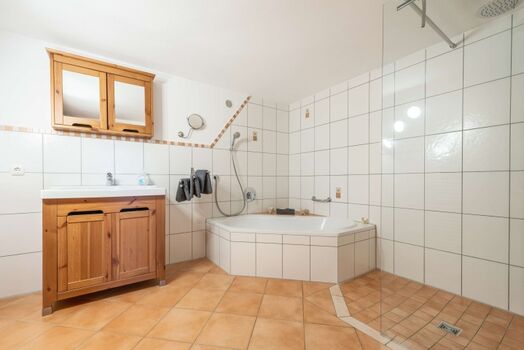 Badezimmer in der Fümf