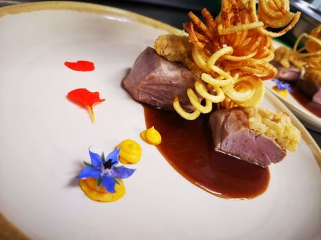 Abendmenü im Eldgütl