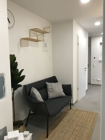 Blick vom Schlafzimmer 