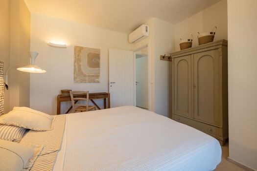 Schlafzimmer mit Meerblick