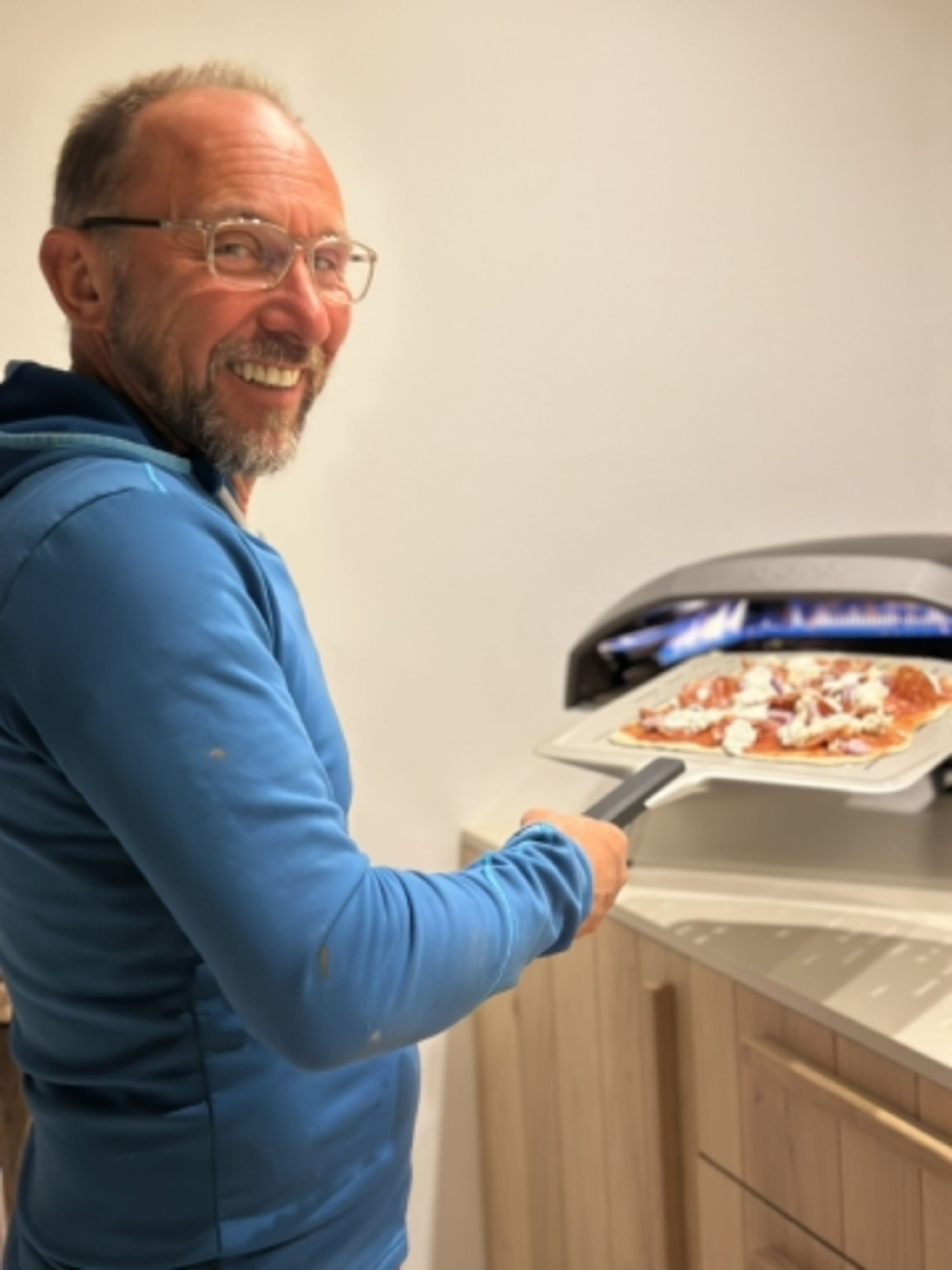 und im tollen Gas Pizza Ofen 