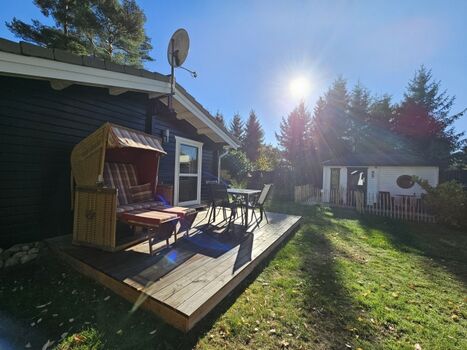 Terasse Westlage, Saunahaus