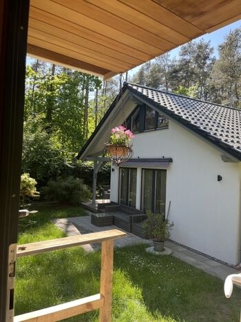 Blick von der Sauna -Terrasse 