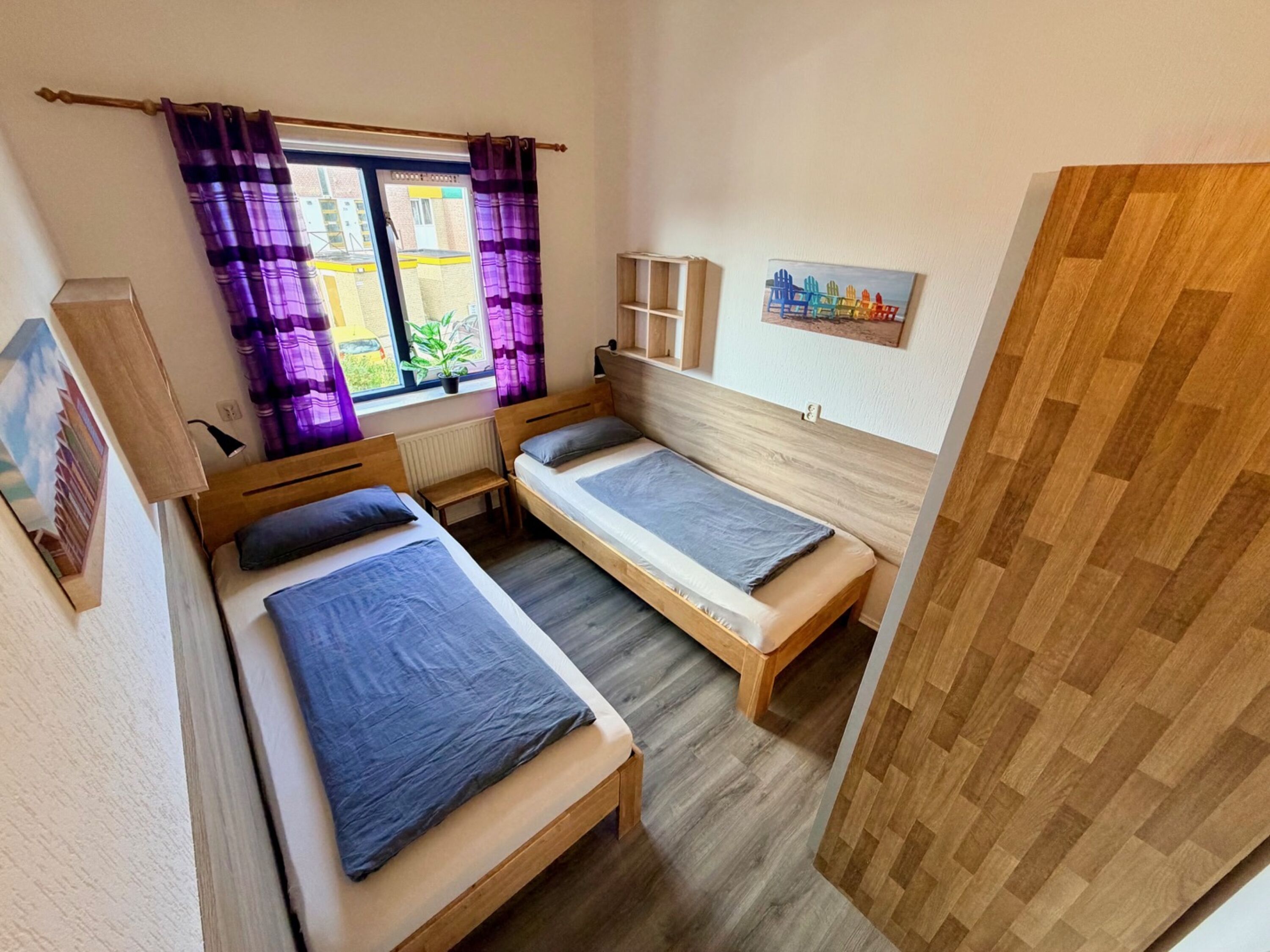 Schlafzimmer im OG mit 2 Einzelbetten