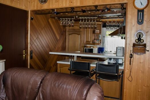 offene Küche mit Bar