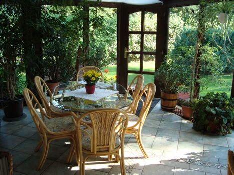 25qm Wintergarten mit Fußbodenheizung