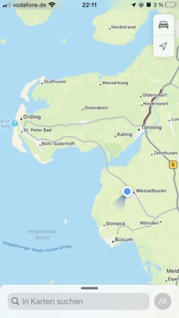 Unsere Lage 25764 Norddeich