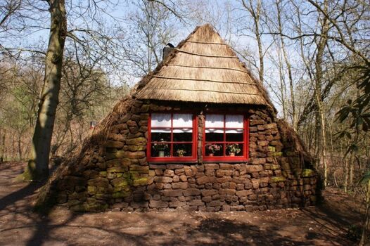 Torfhütte im Veenmuseum