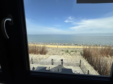 Aussicht aus dem Schlafzimmer im OG