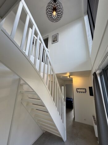 im OG befinden sich zwei Schlafzimmer, Bad und WC