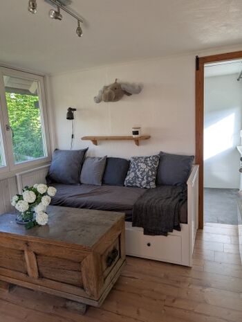 Das Gästebett im Tinyhaus