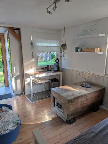 der Wohnbereich im Tinyhaus