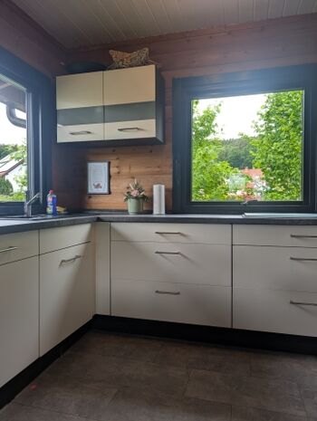 die offene Wohnküche