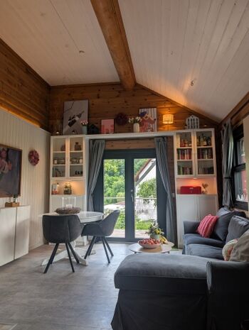 Der Wohn- und Essbereich