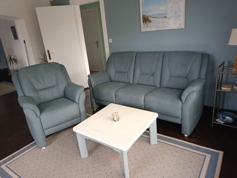 Gemütliche Sitzmöglichkeit im Wohnzimmer