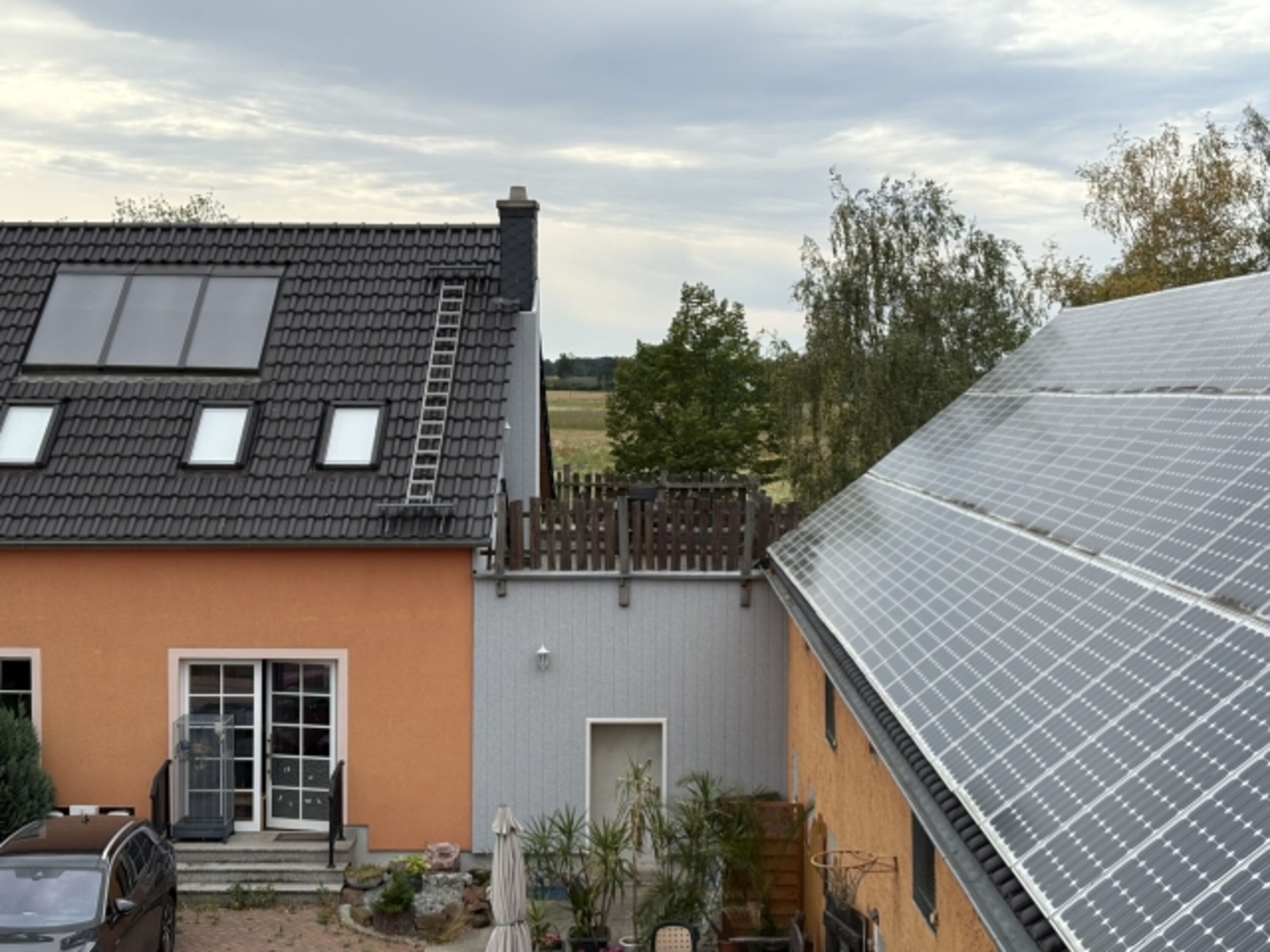 Blick zur Hochterrasse