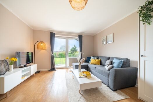 einladendes, freundliches Wohnzimmer