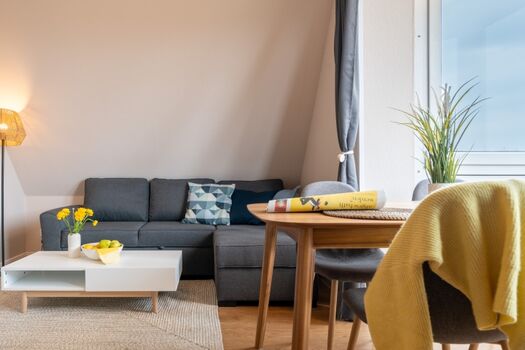 gemütliche Doppelschlafcouch