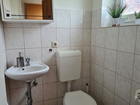 Gäste-WC im Erdgeschoss