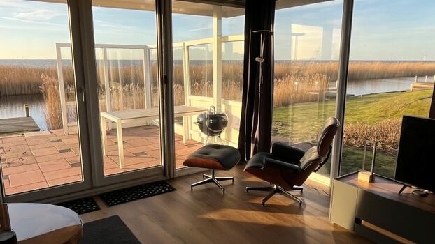 Panoramafenster im Wohnzimmer