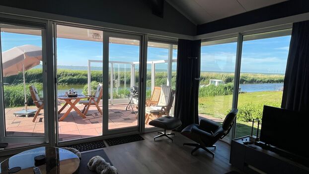 Panoramafenster im Wohnzimmer - Südlage