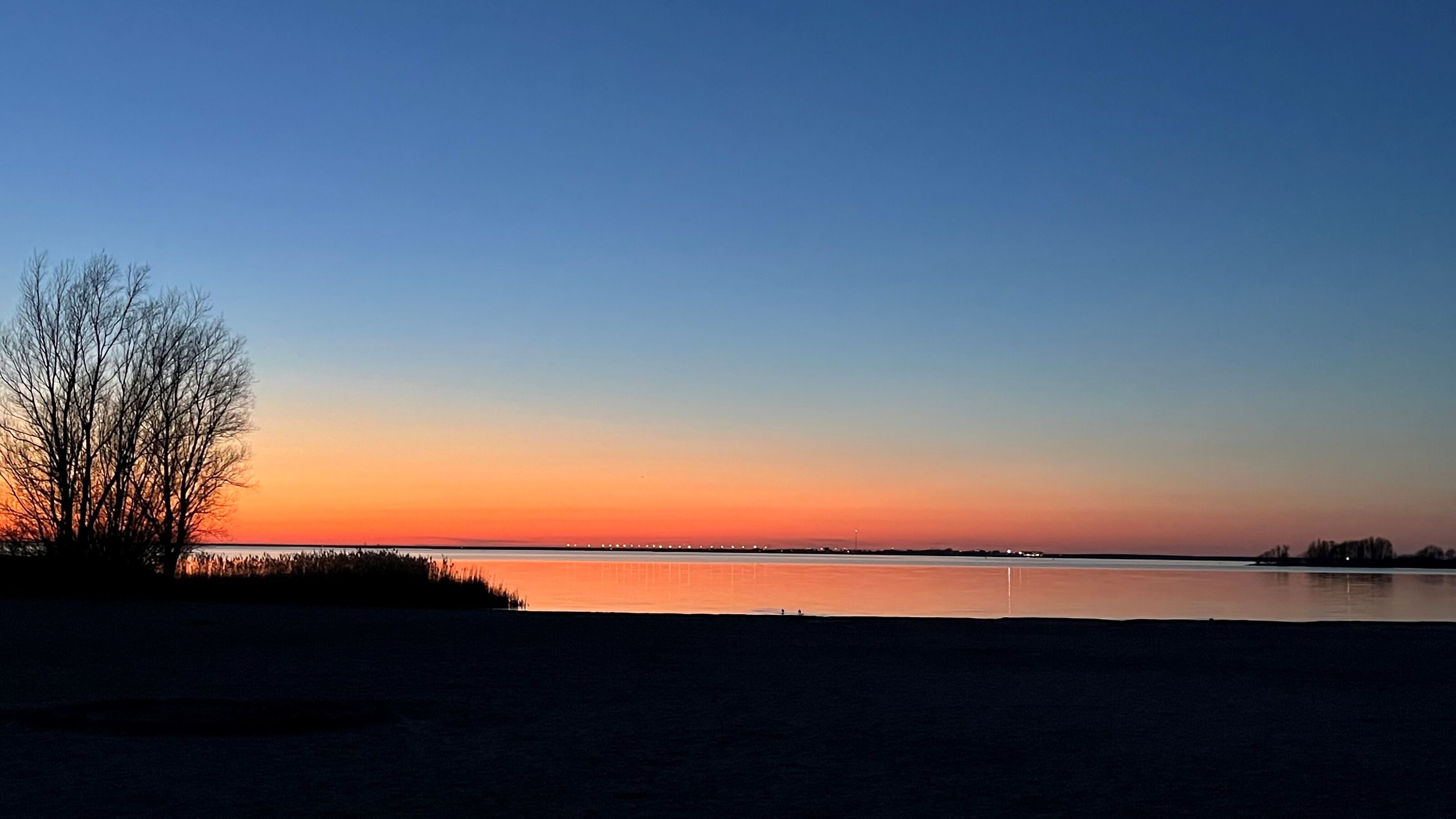 Sonnenuntergang Makkum Beach