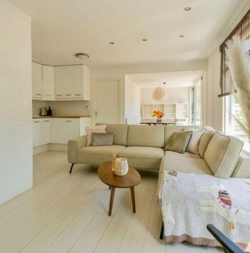 Das helle Wohnzimmer