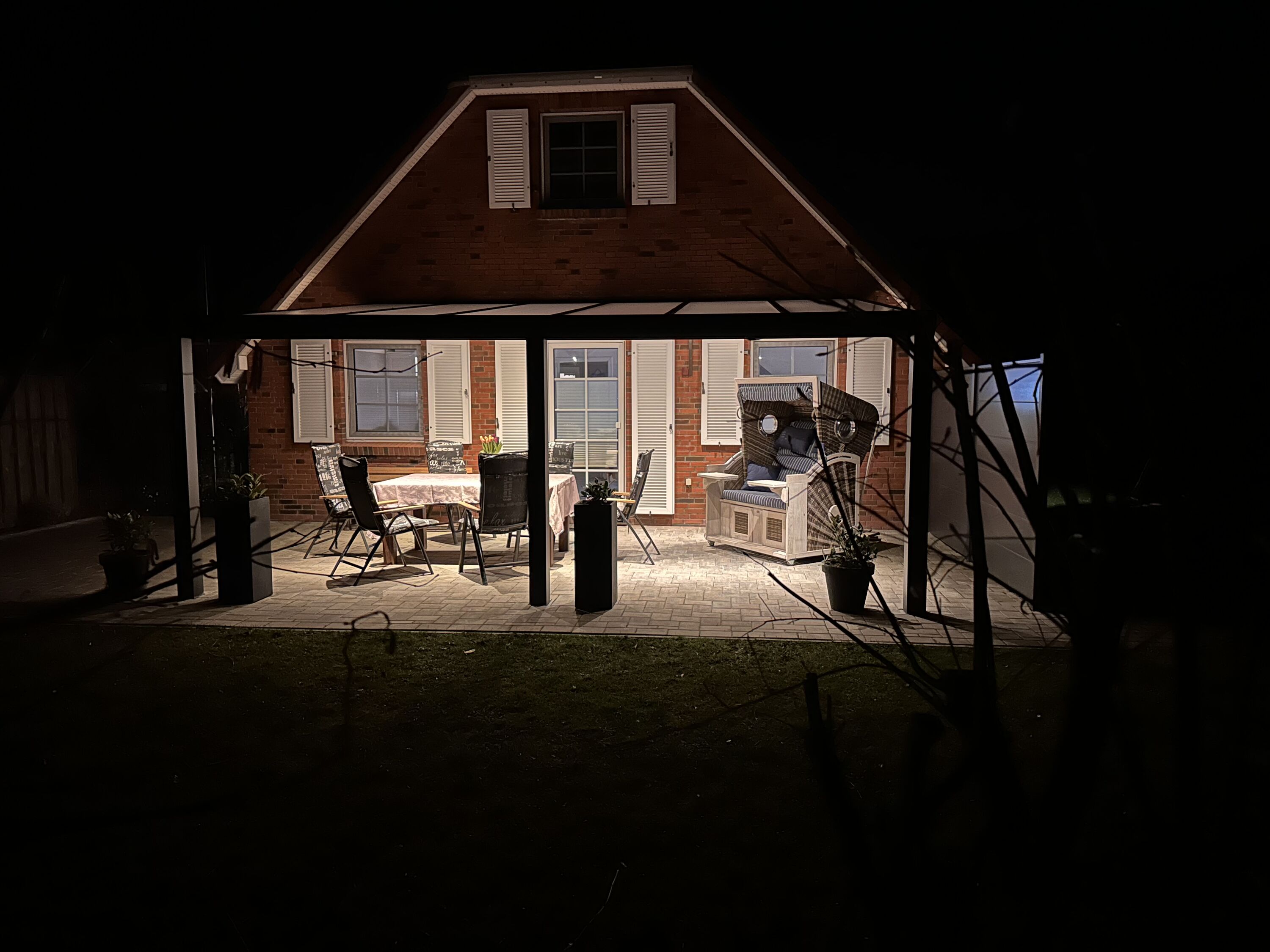Terrasse am Abend