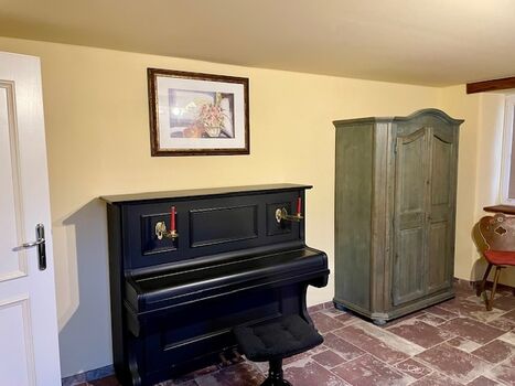 Klavierzimmer (2tes Schlafzimmer) Schorsch