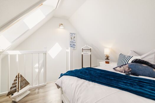 Strandlust App1 Schlafzimmer im DG