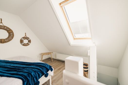 Strandlust App1 Schlafzimmer im DG