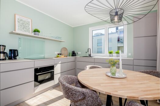 Essbereich und Küche