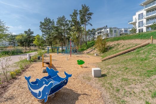 Spielplatz an der Wohnanlage