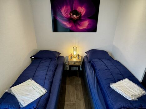 Zwei Betten sind perfekt für Kinder 