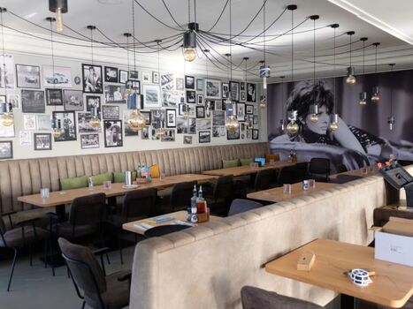 Das Restaurant überzeugt mit  stilvollem Interieur