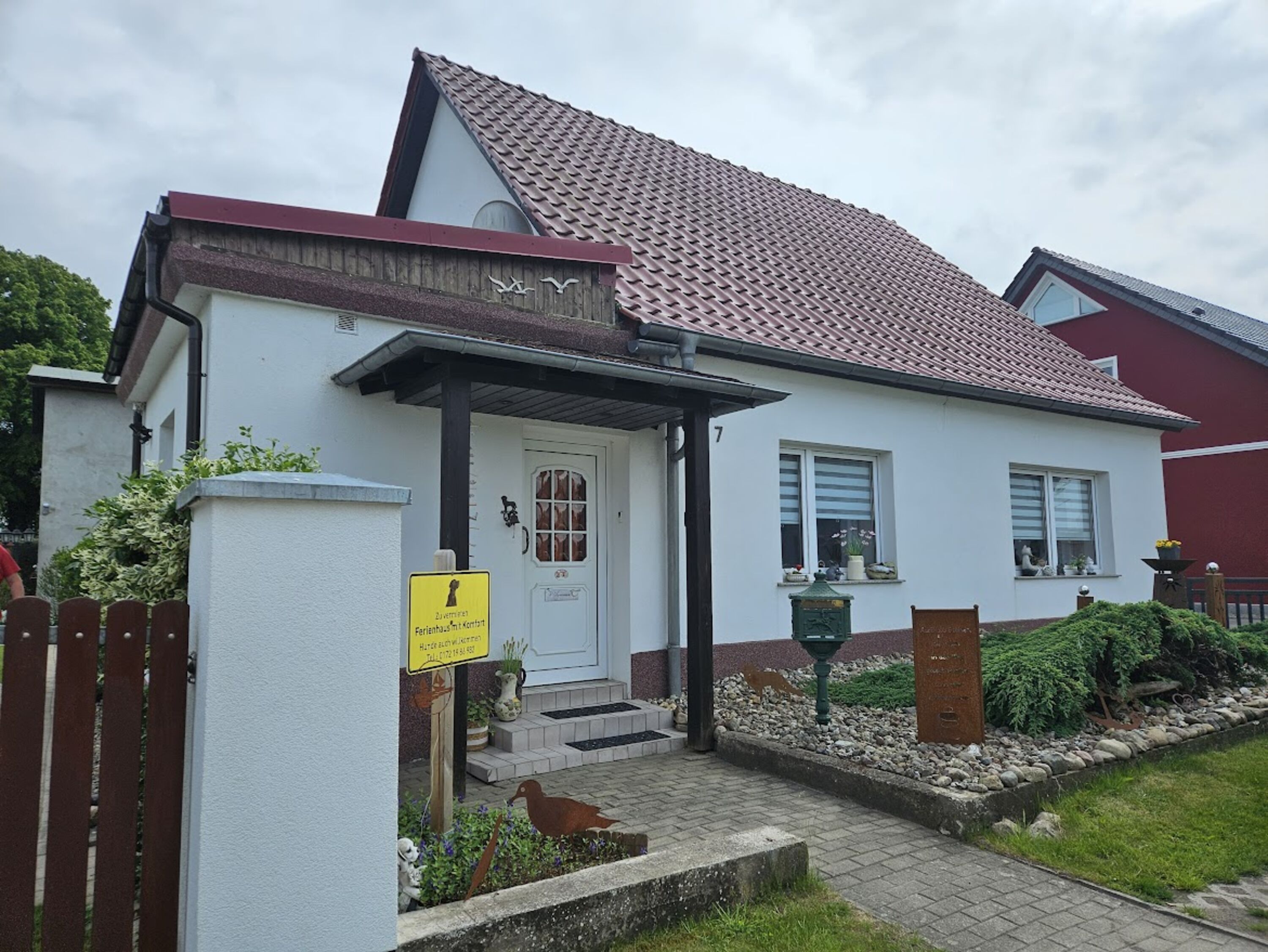 Ferienhaus in einer ruhigen Sackgasse