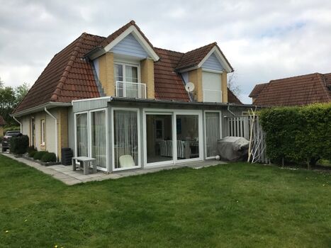 Blick auf den Wintergarten