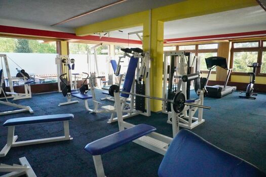 Fitness-Center im Haus