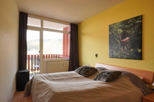 Zweites Schlafzimmer (ein Doppelbett)