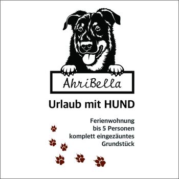 hundefreundliche Ferienwohnung mit eingezäuntem Garten