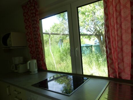 Blick aus der Küche